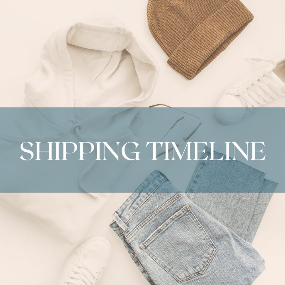 Refaire Shipping Timeline